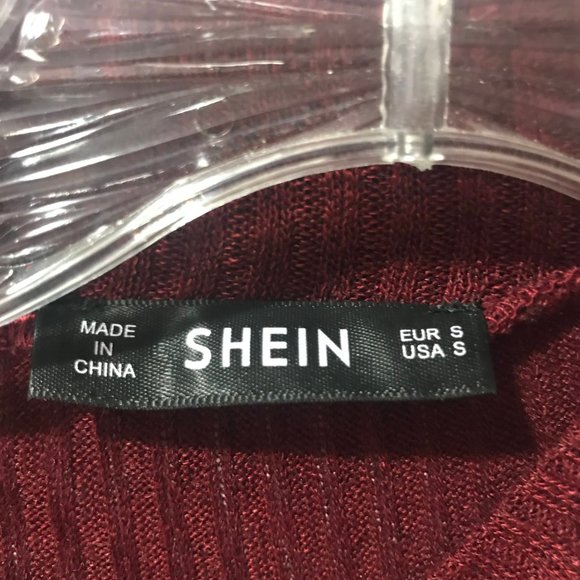 Maroon Long Sleeve w/ Bell Sleeves - Picture 6 of 6